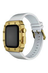Apple Watch Uyumlu Azure Kasa Koruyucu Kordon Flax
