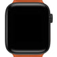 Apple Watch Uyumlu Baklalı Deri Loop Kordon Agat  bikordon