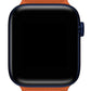 Apple Watch Uyumlu Baklalı Deri Loop Kordon Agat  bikordon