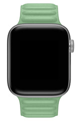 Apple Watch Uyumlu Baklalı Deri Loop Kordon Aventurin