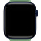 Apple Watch Uyumlu Baklalı Deri Loop Kordon Aventurin  bikordon