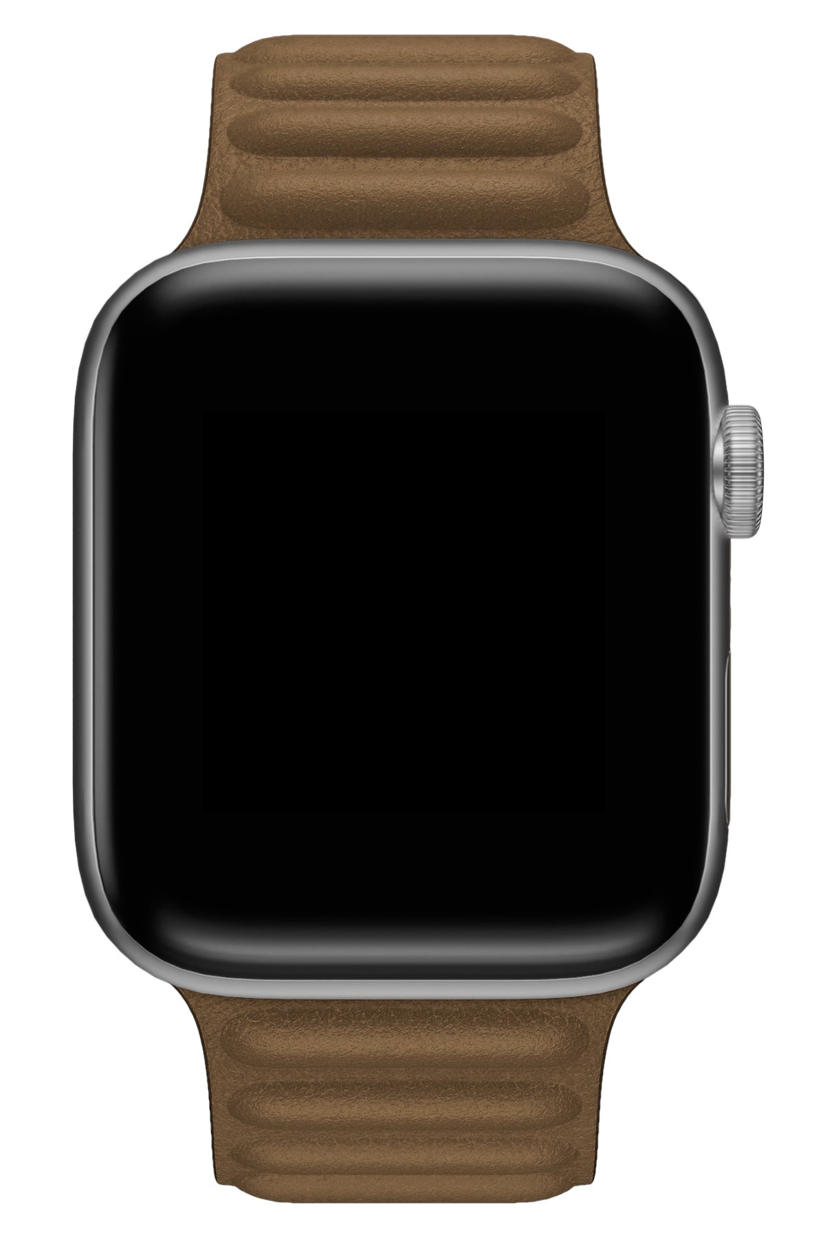 Apple Watch Uyumlu Baklalı Deri Loop Kordon Chamoisee  bikordon
