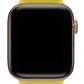 Apple Watch Compatible Linked Leather Loop Band Lemon 