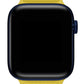 Apple Watch Compatible Linked Leather Loop Band Lemon 