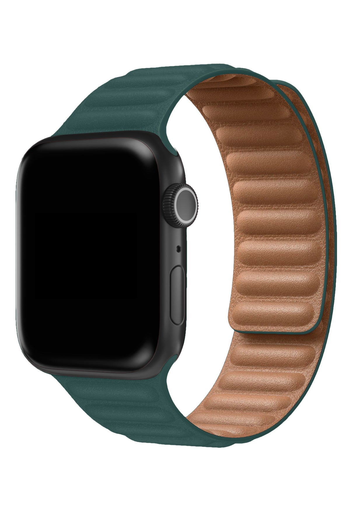 Apple Watch Uyumlu Baklalı Deri Loop Kordon Maori  bikordon