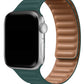 Apple Watch Uyumlu Baklalı Deri Loop Kordon Maori  bikordon