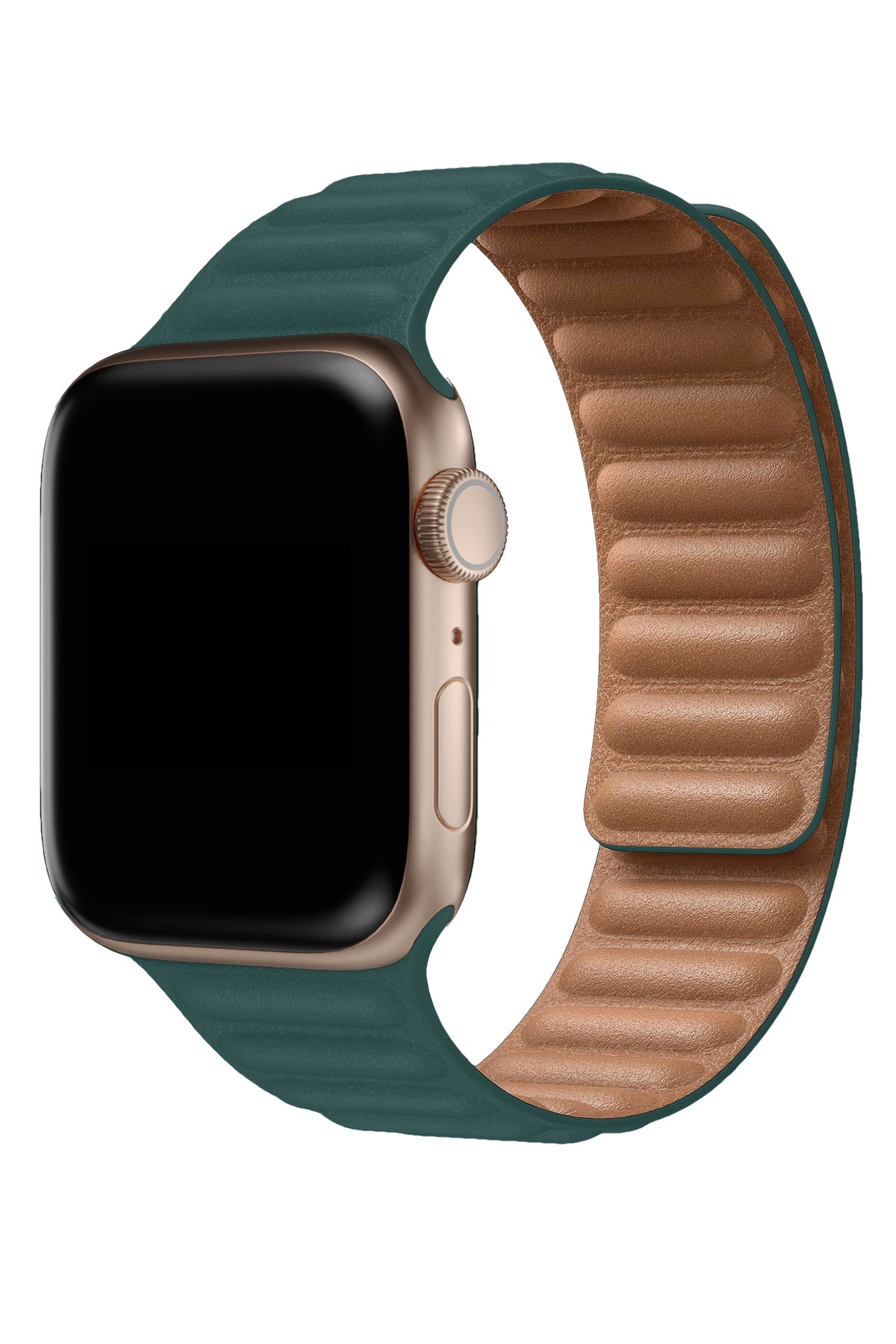 Apple Watch Uyumlu Baklalı Deri Loop Kordon Maori  bikordon