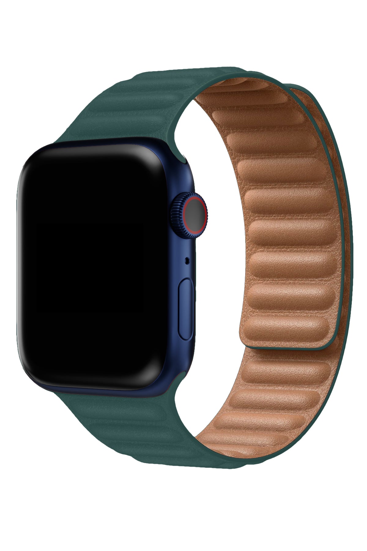 Apple Watch Uyumlu Baklalı Deri Loop Kordon Maori  bikordon