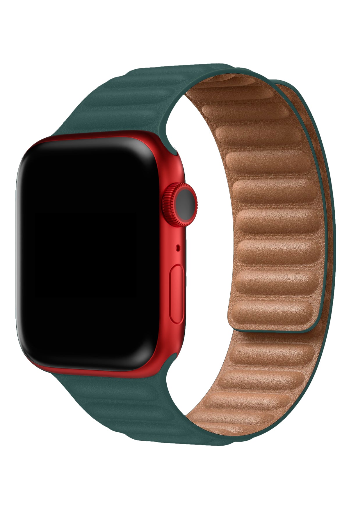 Apple Watch Uyumlu Baklalı Deri Loop Kordon Maori  bikordon