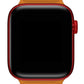 Apple Watch Uyumlu Baklalı Deri Loop Kordon Peel Turuncu  bikordon