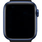 Apple Watch Uyumlu Baklalı Deri Loop Kordon Siyah  bikordon