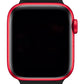 Apple Watch Uyumlu Baklalı Deri Loop Kordon Siyah  bikordon