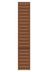 Apple Watch Compatible Linked Leather Loop Band Terra 