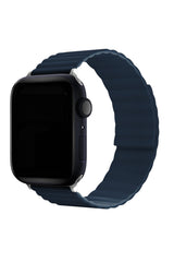 Apple Watch Uyumlu Baklalı Louis Loop Kordon Admiral Blue
