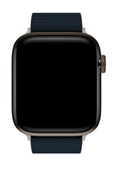 Apple Watch Uyumlu Baklalı Louis Loop Kordon Admiral Blue