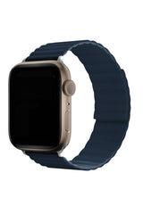 Apple Watch Uyumlu Baklalı Louis Loop Kordon Admiral Blue