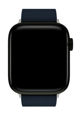 Apple Watch Uyumlu Baklalı Louis Loop Kordon Admiral Blue