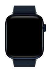 Apple Watch Uyumlu Baklalı Louis Loop Kordon Admiral Blue