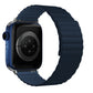 Apple Watch Uyumlu Baklalı Louis Loop Kordon Admiral Blue