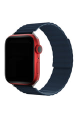 Apple Watch Uyumlu Baklalı Louis Loop Kordon Admiral Blue