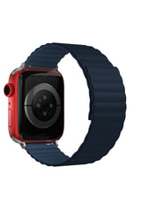 Apple Watch Uyumlu Baklalı Louis Loop Kordon Admiral Blue