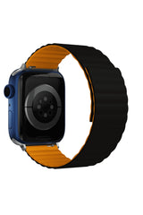 Apple Watch Compatible Linked Louis Loop Band Black Alloy 