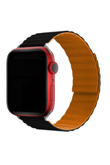 Apple Watch Compatible Linked Louis Loop Band Black Alloy 
