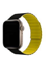 Apple Watch Uyumlu Baklalı Louis Loop Kordon Black Aureolin