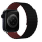 Apple Watch Uyumlu Baklalı Louis Loop Kordon Cool Black  bikordon