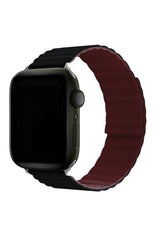 Apple Watch Uyumlu Baklalı Louis Loop Kordon Cool Black