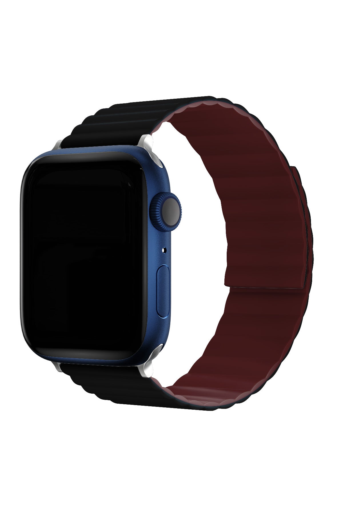 Apple Watch Uyumlu Baklalı Louis Loop Kordon Cool Black  bikordon