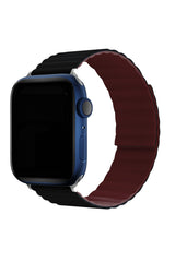 Apple Watch Uyumlu Baklalı Louis Loop Kordon Cool Black