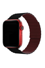 Apple Watch Uyumlu Baklalı Louis Loop Kordon Cool Black