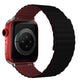 Apple Watch Uyumlu Baklalı Louis Loop Kordon Cool Black  bikordon
