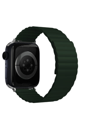 Apple Watch Uyumlu Baklalı Louis Loop Kordon Deep Jungle  bikordon