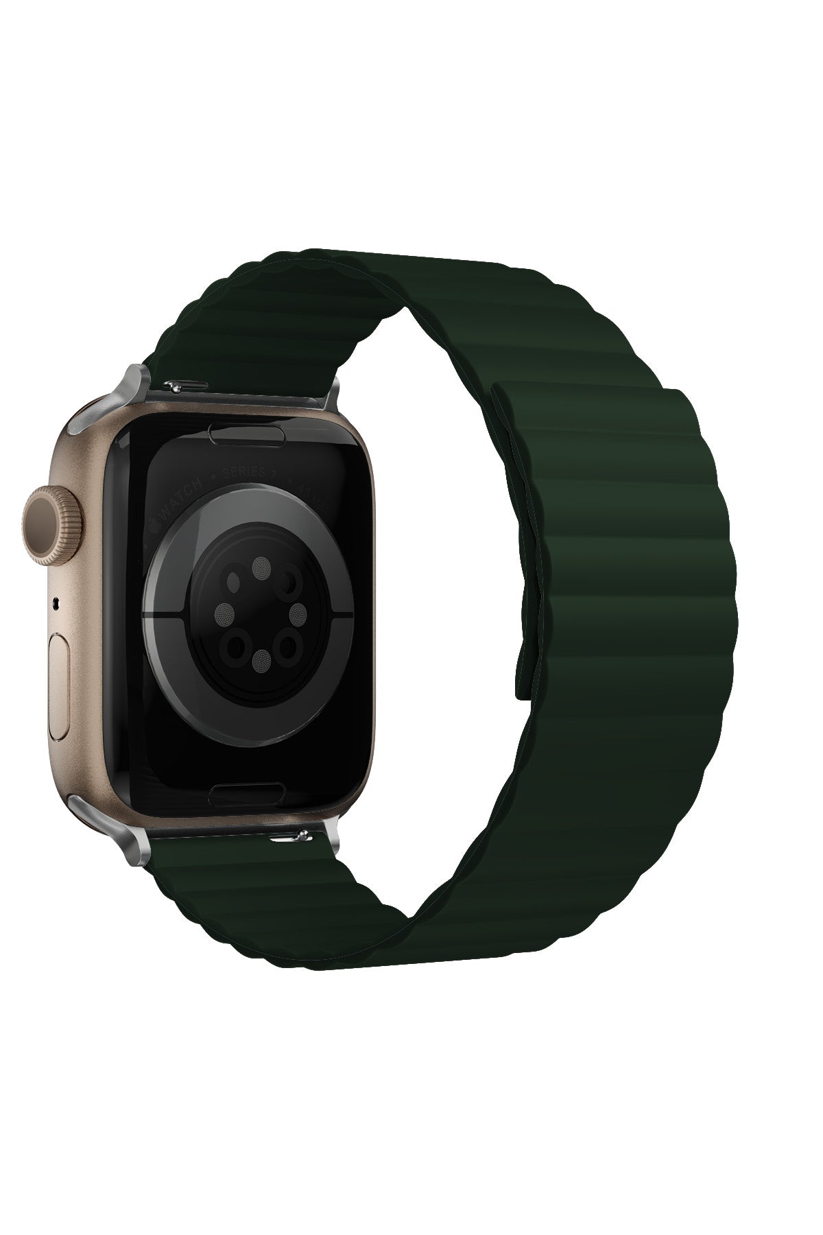 Apple Watch Uyumlu Baklalı Louis Loop Kordon Deep Jungle  bikordon