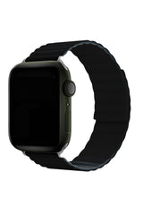 Apple Watch Uyumlu Baklalı Louis Loop Kordon Neutral Black
