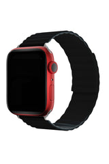 Apple Watch Uyumlu Baklalı Louis Loop Kordon Neutral Black