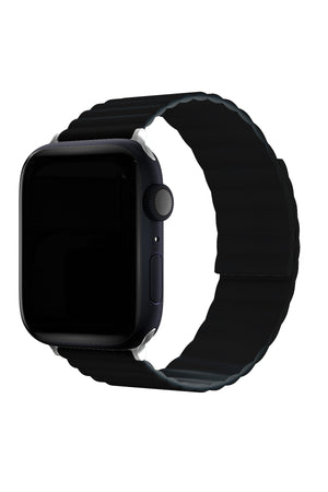 Apple Watch Uyumlu Baklalı Louis Loop Kordon Neutral Black  bikordon