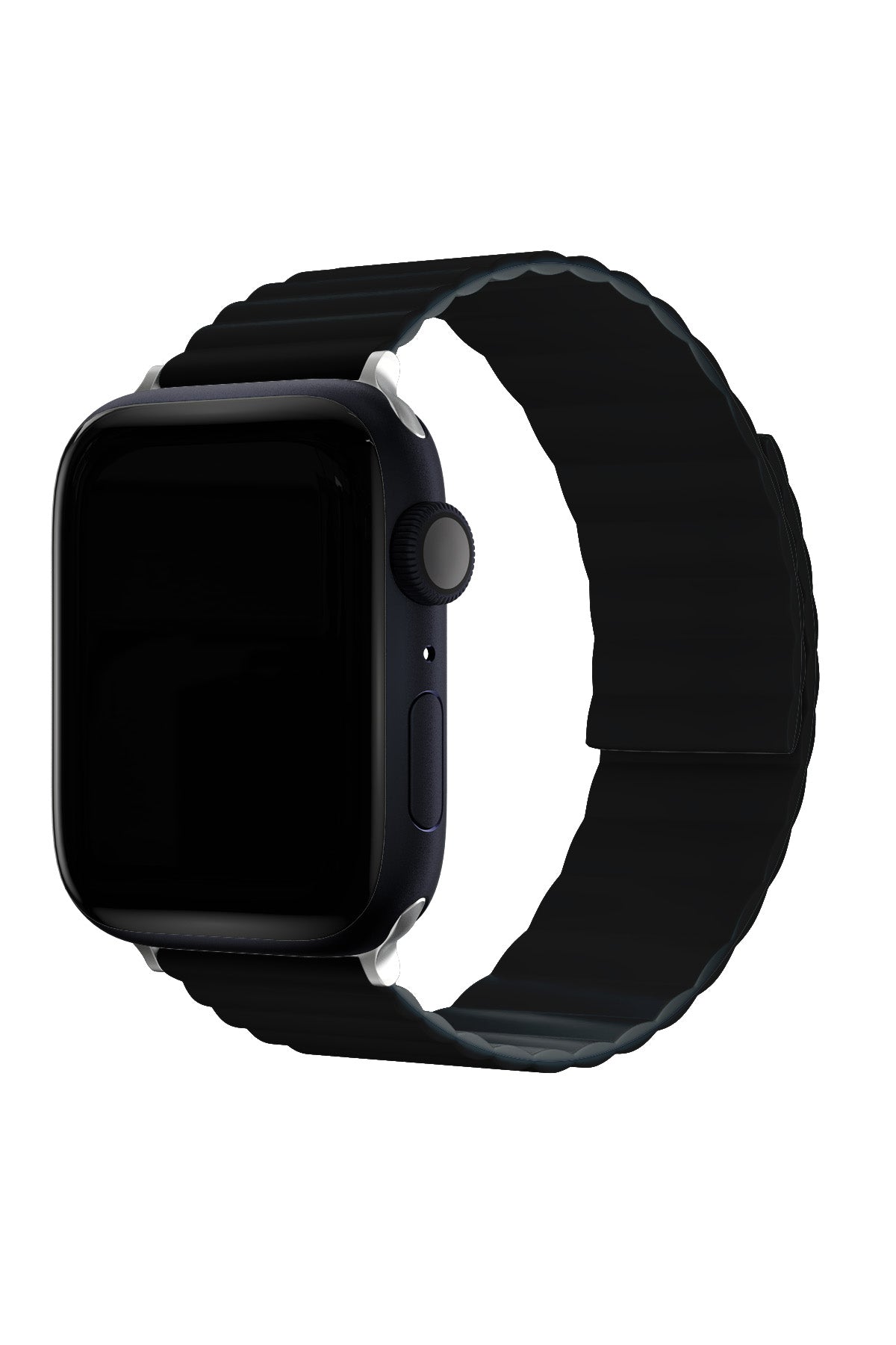 Apple Watch Compatible Linked Louis Loop Band Neutral Black 