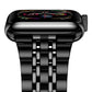 Apple Watch Uyumlu Beads Loop Çelik Kordon Onyx  bikordon