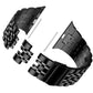 Apple Watch Uyumlu Beads Loop Çelik Kordon Onyx  bikordon