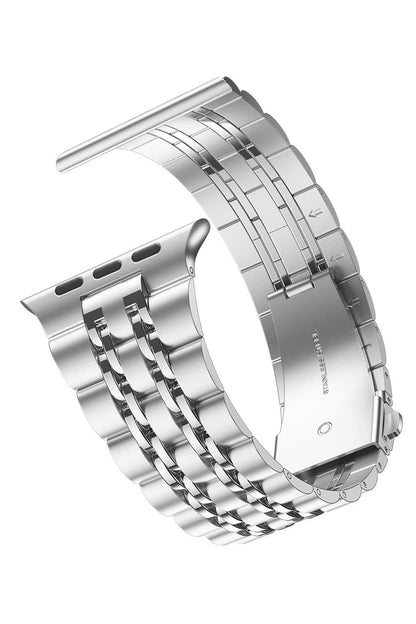Apple Watch Compatible Beads Loop Steel Band Opal 