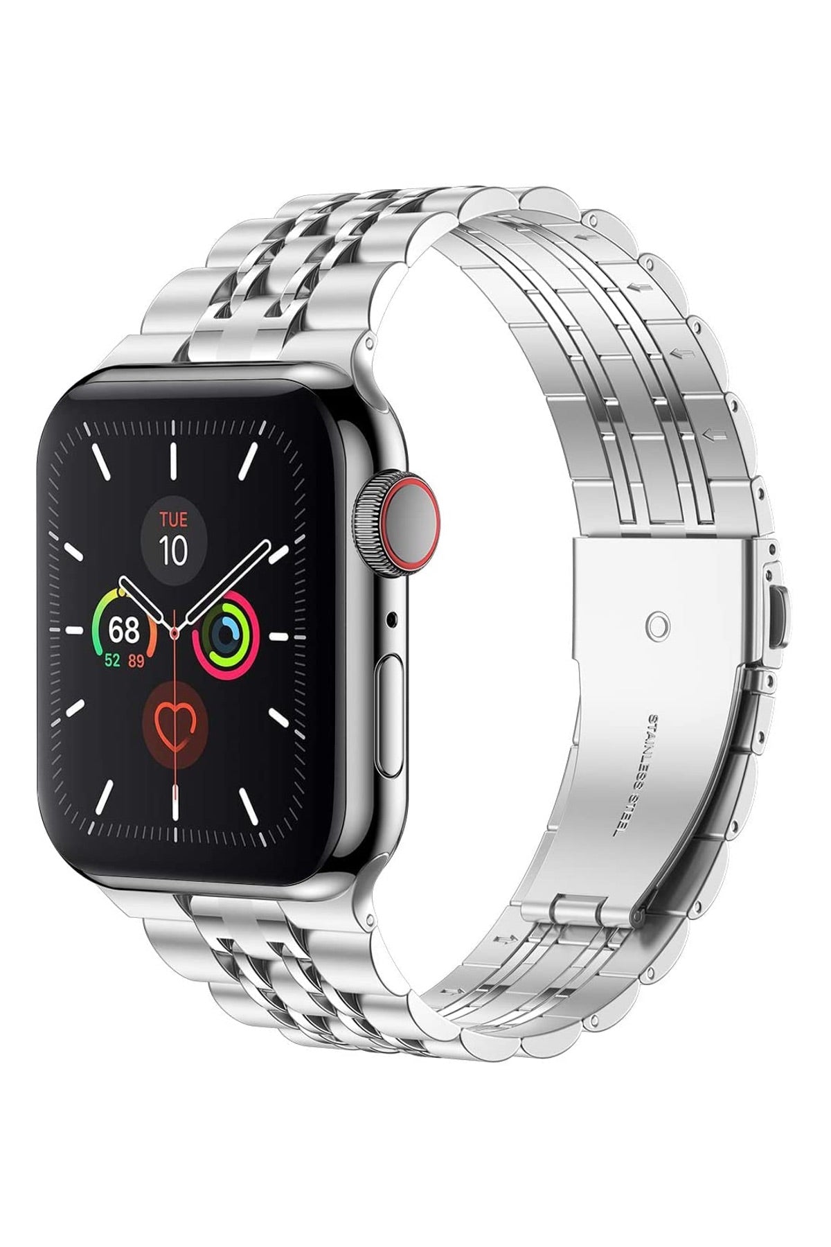 Apple Watch Uyumlu Beads Loop Çelik Kordon Opal  bikordon