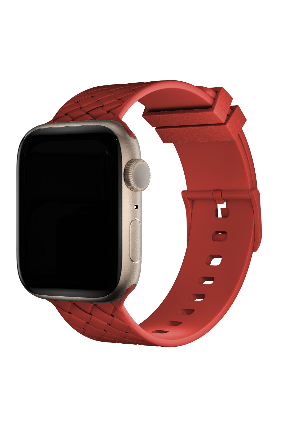 Apple Watch Uyumlu Bias Silikon Loop Kordon Auburn  bikordon