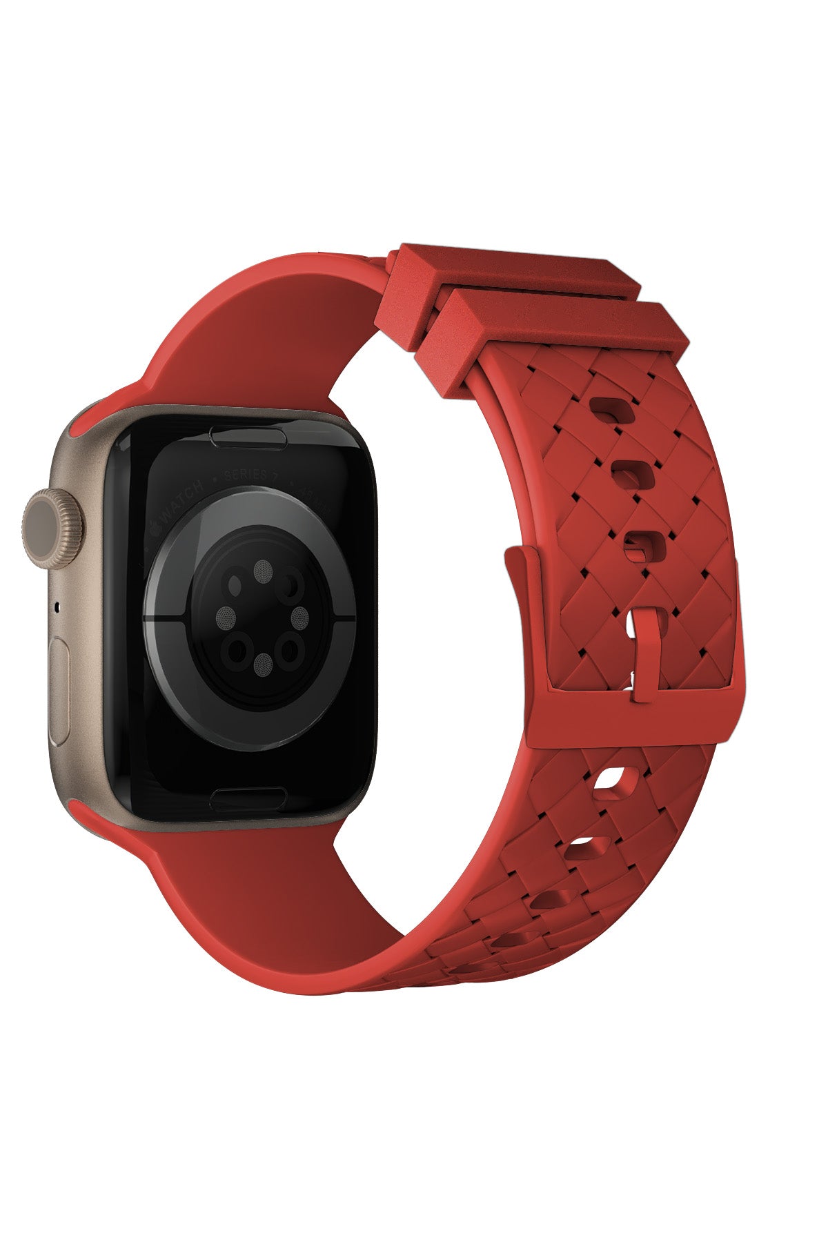Apple Watch Uyumlu Bias Silikon Loop Kordon Auburn  bikordon