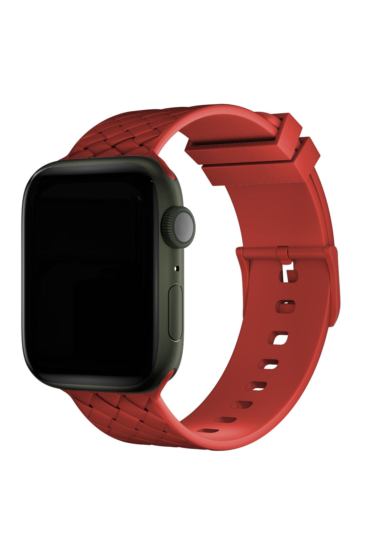 Apple Watch Uyumlu Bias Silikon Loop Kordon Auburn  bikordon