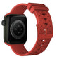 Apple Watch Uyumlu Bias Silikon Loop Kordon Auburn  bikordon