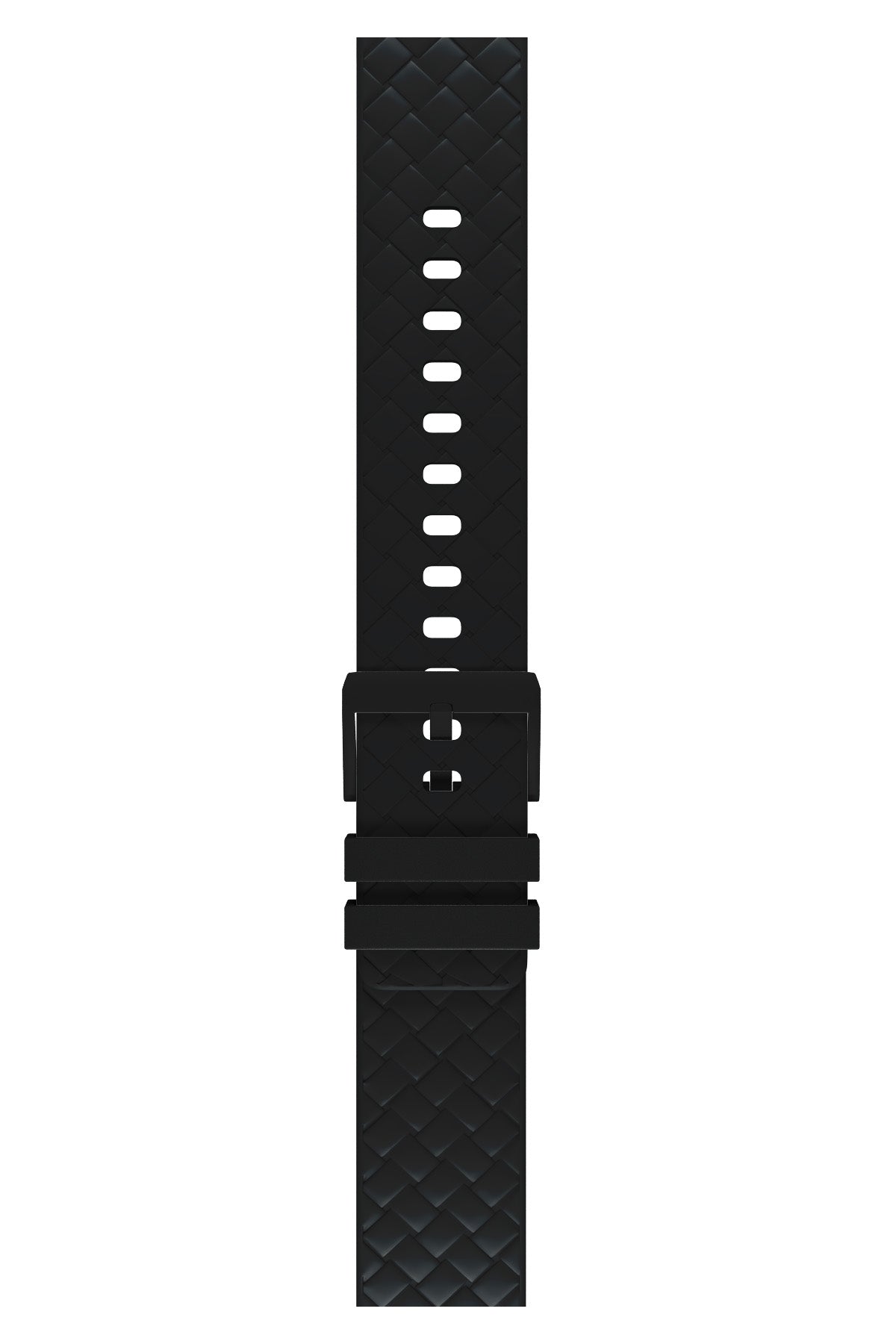 Apple Watch Compatible Bias Silicone Loop Band Coal Black 