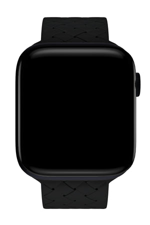 Apple Watch Uyumlu Bias Silikon Loop Kordon Coal Black  bikordon